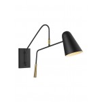 Simon 1 - Light Wall Sconce EW1041MBK